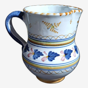 Carafe / pitcher talavera timoneda floral motifs