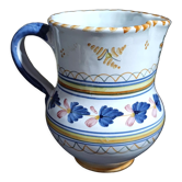 Carafe / pichet talavera timoneda motifs florales