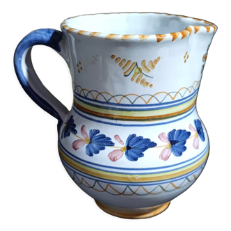 Carafe / pitcher talavera timoneda floral motifs