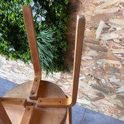 pair of Aalto Artek E60 stools
