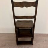 Work of popular art around 1900: stepladder chair