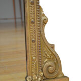 Victorian gilded overmantel mirror 95x131cm