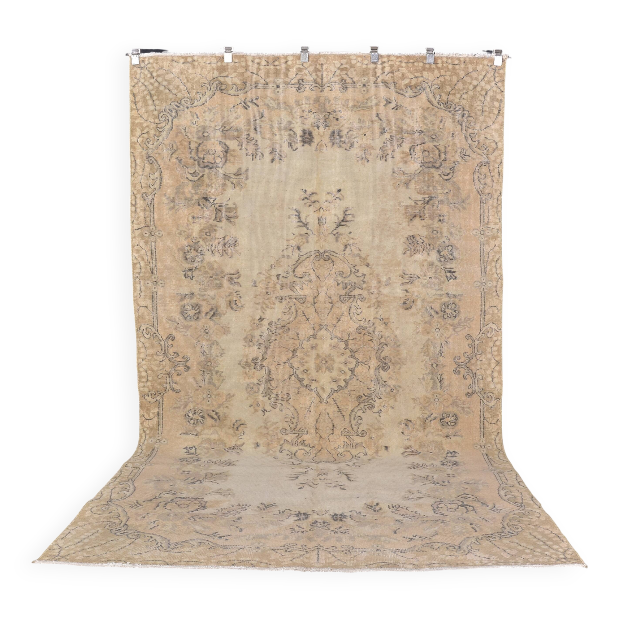 Vintage Biege Anatolian Vintage Carpet sku-2341