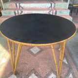 Rattan dining table circa 1960