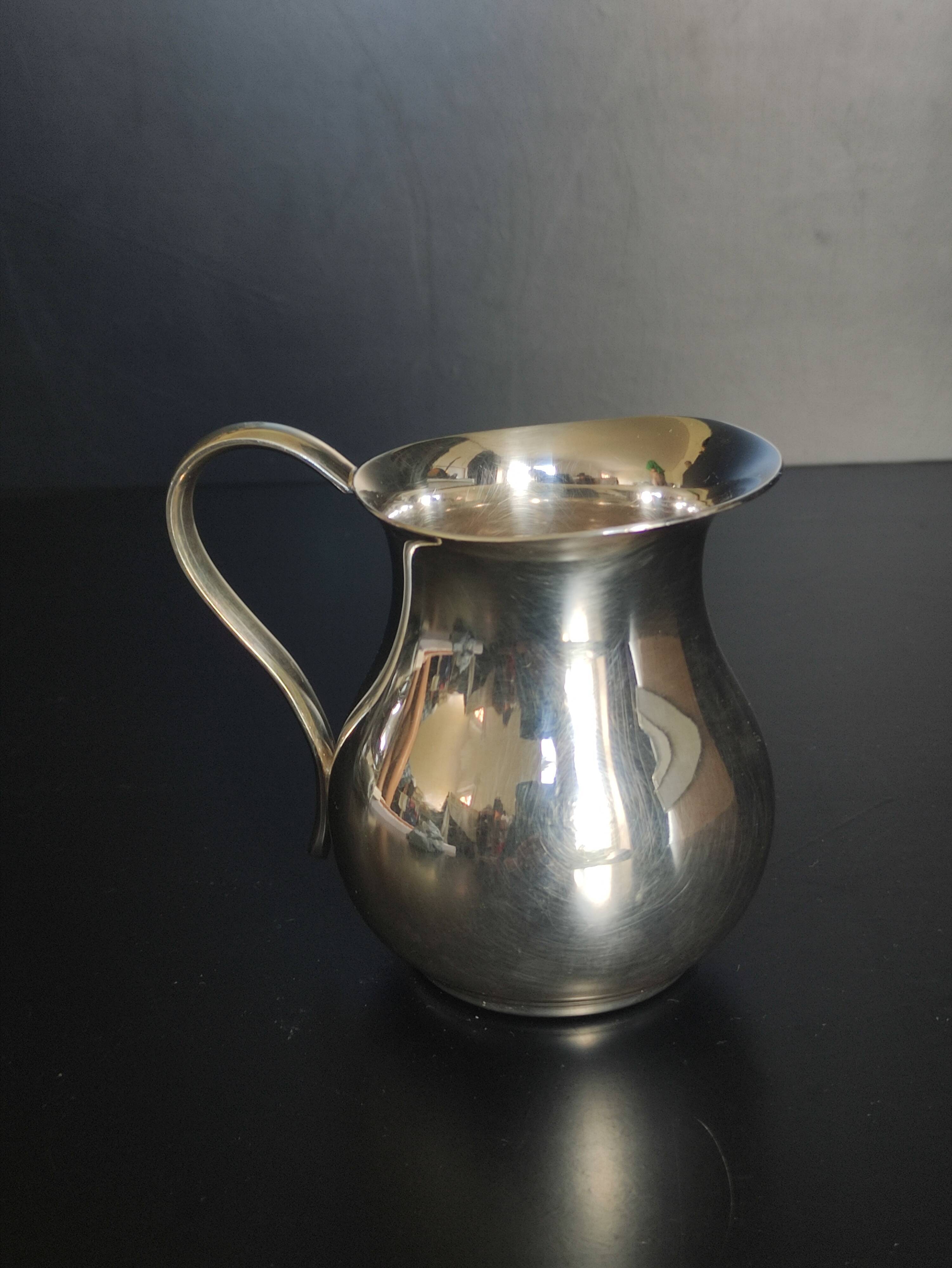Milk jar, creamer Christofle Gallia collection