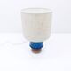 Lampe de table en grès bleu par Inger Persson pour Rörstrand, Suède, années