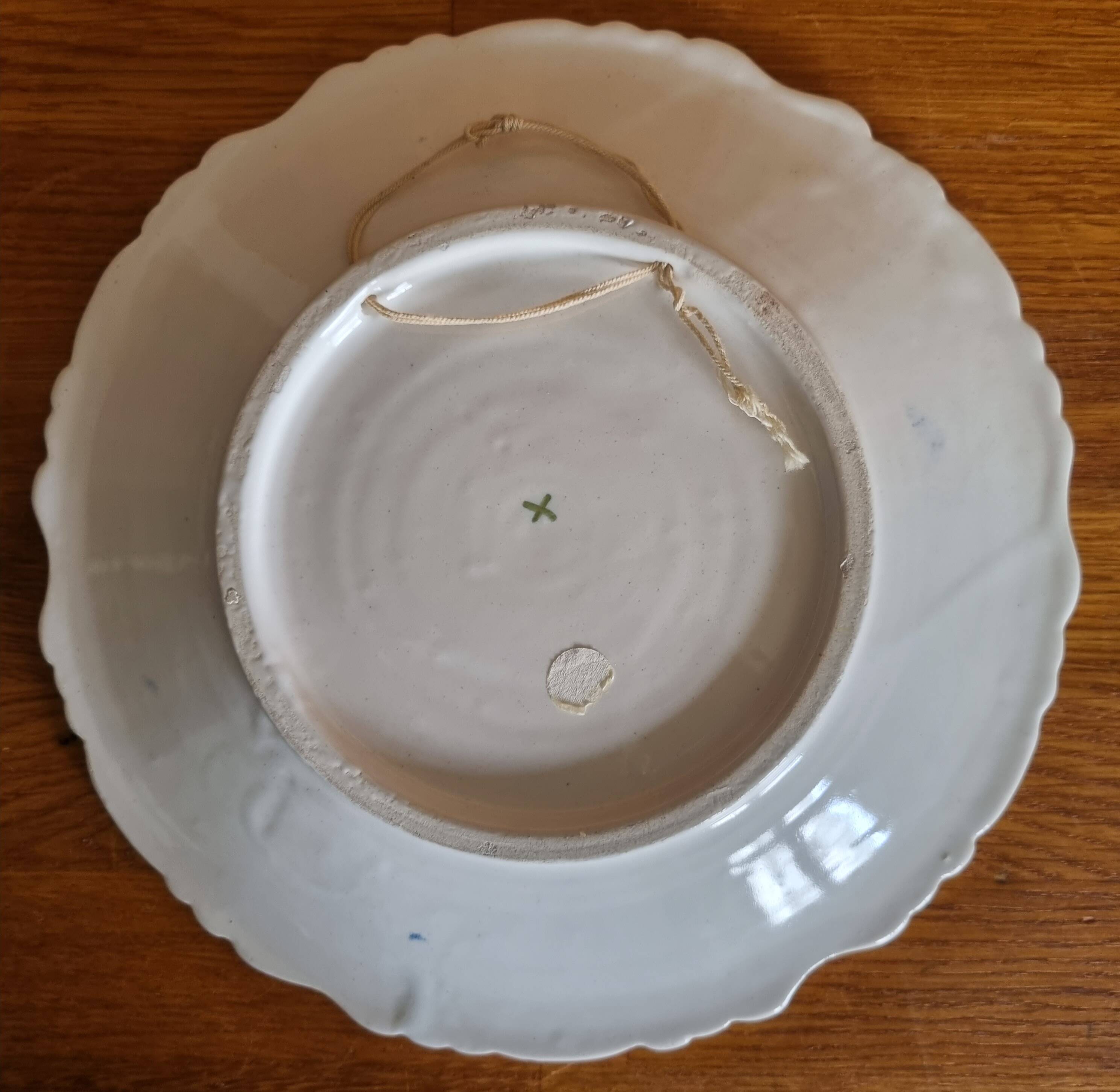 Moustiers earthenware plate