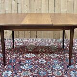 G-Plan teak dining table with butterfly extension