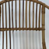 Rohe rattan vintage high chair by Rohe Noordwolde