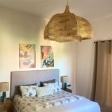 EGA raffia chandelier