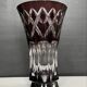 Vintage crystal vase from Val St Lambert