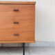 Vintage teak row