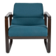 Chaise Pétrole et Marron par Martin Stoll pour Giroflex