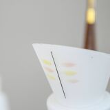 Vintage pendant light with opaline