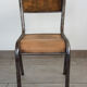 Chaise écolier mullca vintage