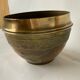 Cache pot en laiton vintage
