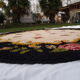 Wool round carpet, 150cm