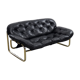 Scandinavian leather sofa by John-Bertil Häggström for Swed-Form, 1970s