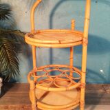 Chariot desserte bar bambou 1960s