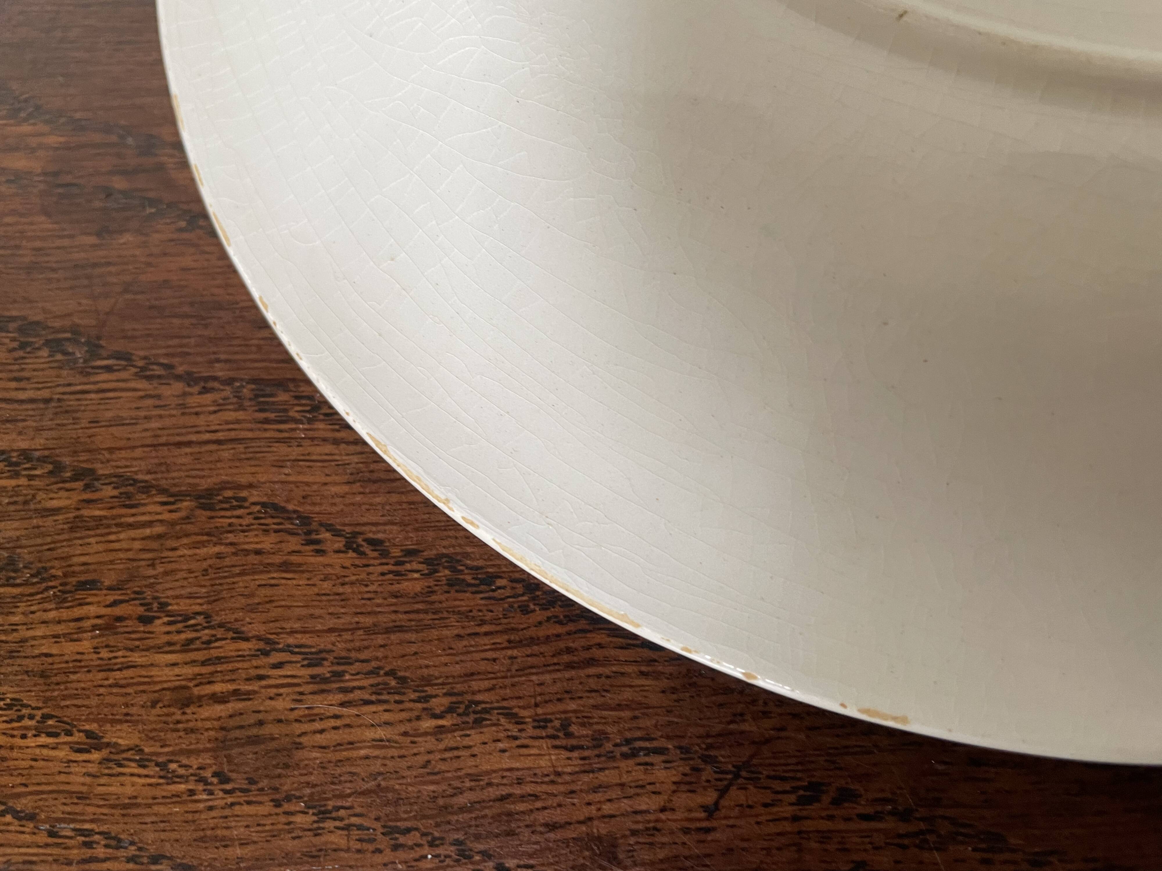 Longchamp dessert plates and oval dish