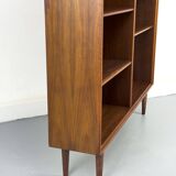 Large Walnut Bookcase by Bertil Fridhagen for Bodafors, 1969