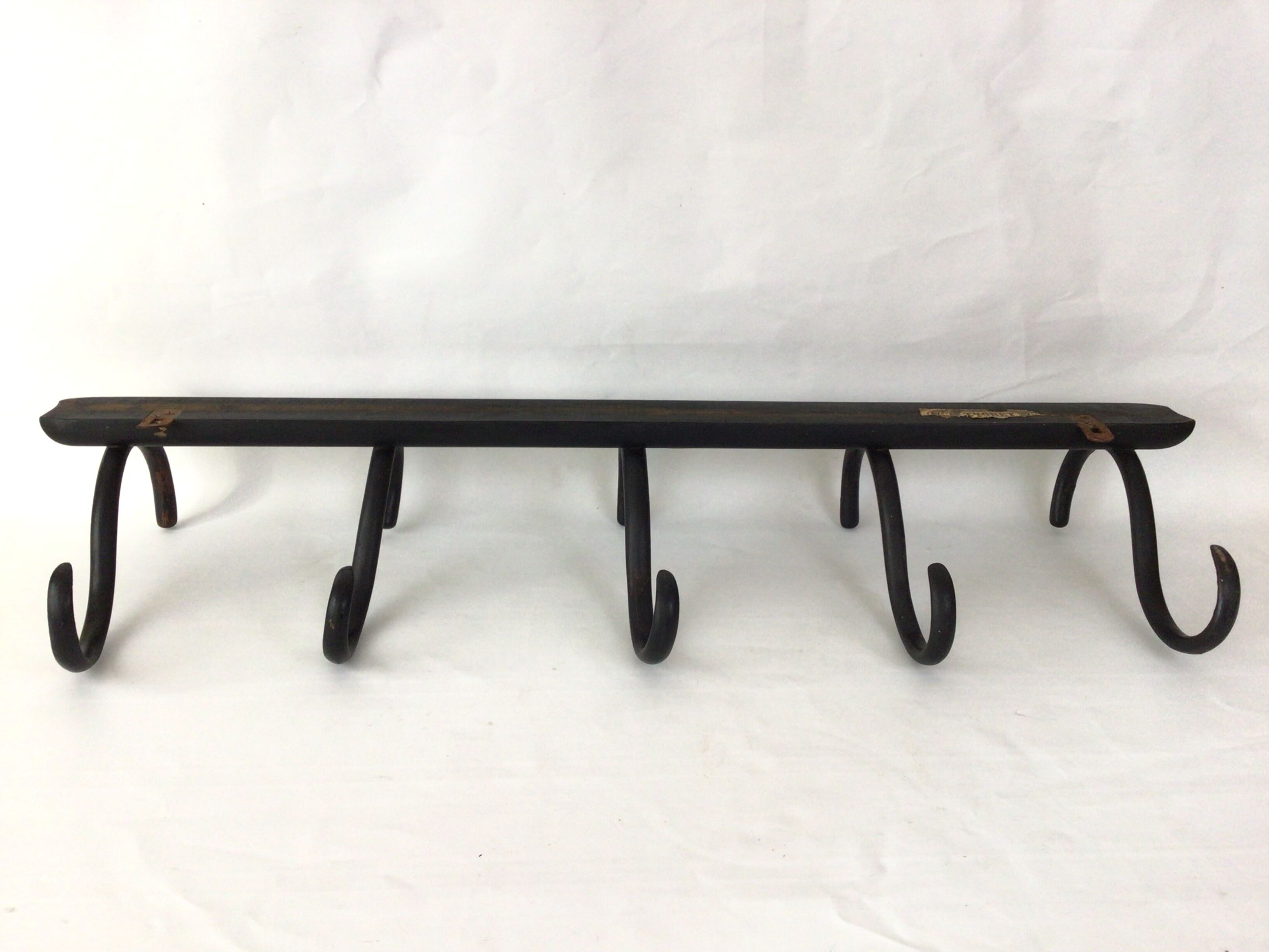 Porte manteaux 5 patères bois Thonet