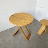 Adrian Reed Table and Stool Dining Set