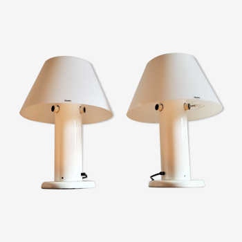 Pair of  iGuzzini table lamps 70s