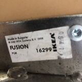 Fusion table and four chair set, vintage Ikea, 1990