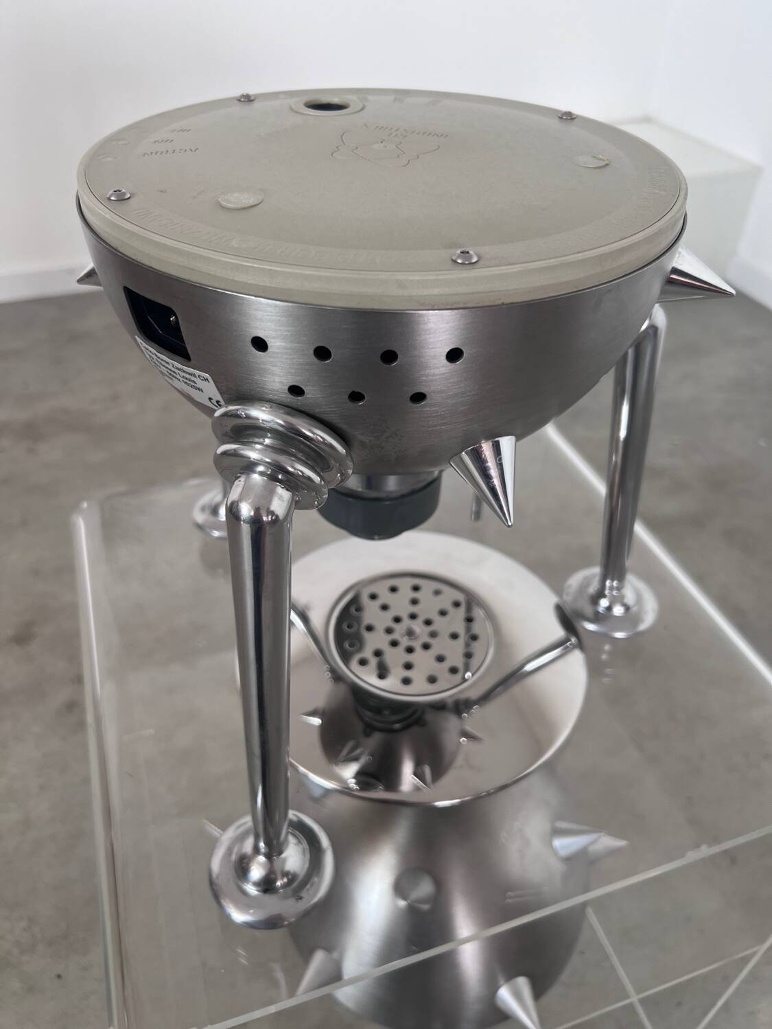 Vintage Espresso Coffee Machine Etienne Louis Design by Carlo Borer Design Sputnik