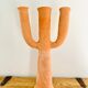 Moroccan raw terracotta candle holder