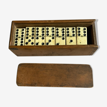 Ancien jeu de dominos complet
