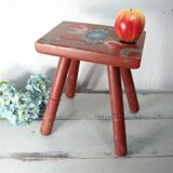 Wooden stool, vintage