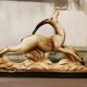 Art deco ceramic antelope