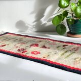 Tapis Rollakan décor de tulipes vintage