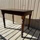 Bistro table in walnut