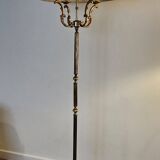 Lampadaire tripode en bronze de style Louis XV