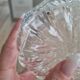 Danish design crystal vase – Alexander Kirkeby – handmade