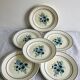 6 dessert plates - Faience Badonviller