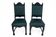 A pair of antique chairs on lion's paws, Western Europe, circa 1920.
