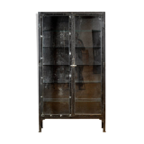 Armoire médicale en fer, années 1930