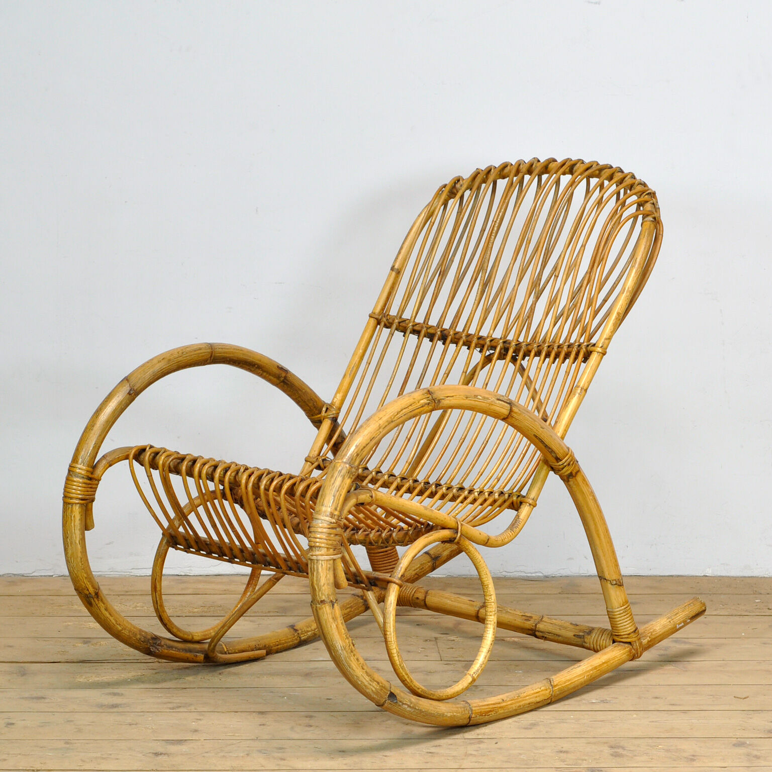 Rocking chair par Rohé Noordwolde, années 1960