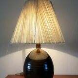 Ceramic lamp by Roland Zobel workshop Les Cyclades vintage