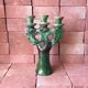 Tamegroute pottery candle holder