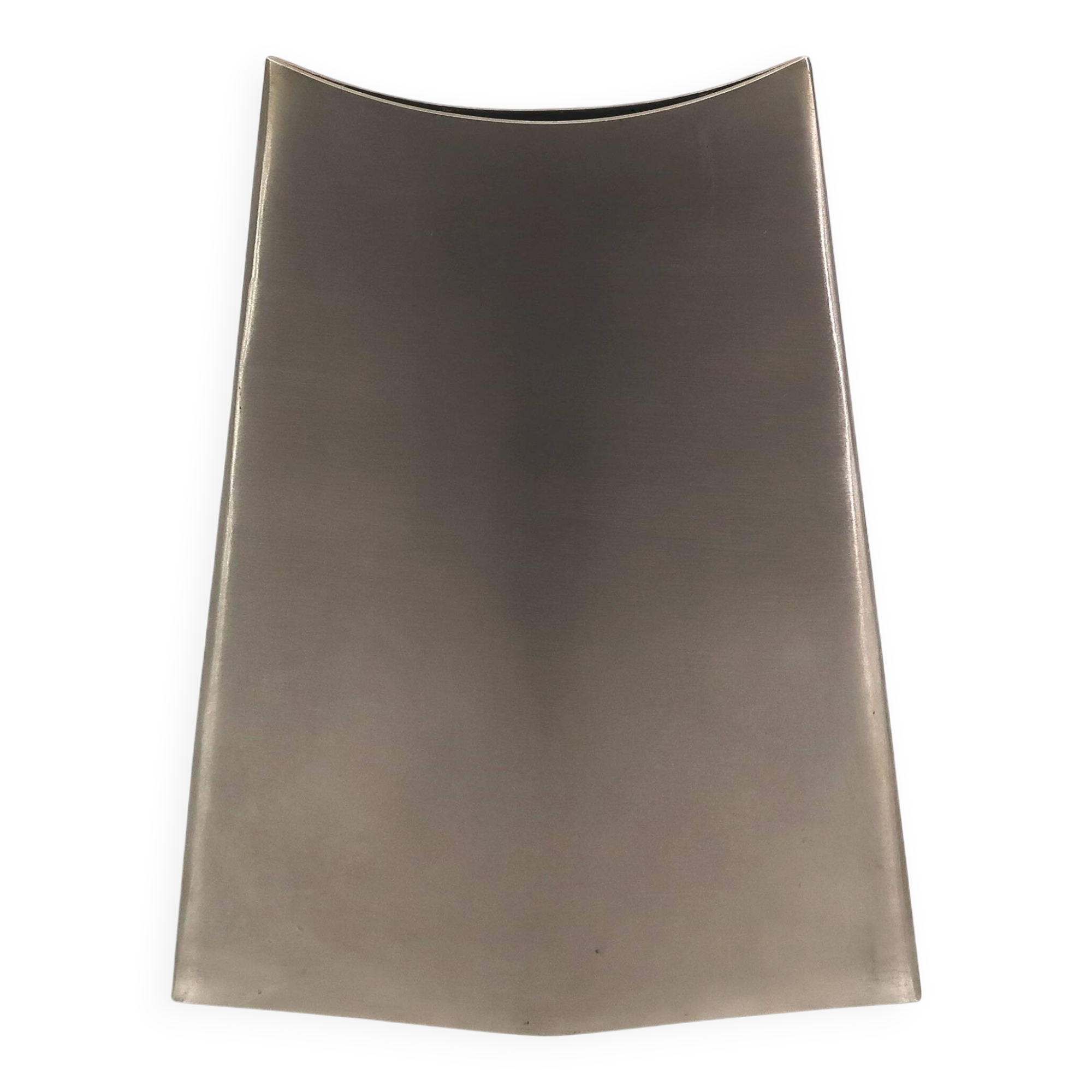 Steel vase by Dominique Imbert, 1970s