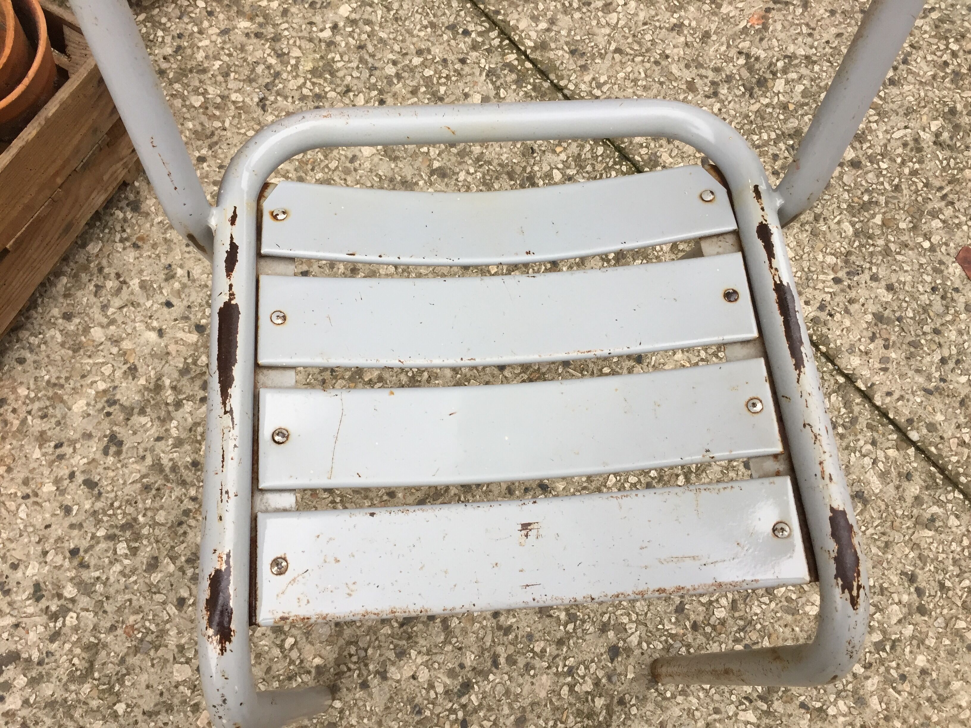 Metal chair