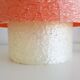 Great chandelier white resin & grapefruit 1960 vintage 60's