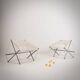Jacques-Henri Varichon, rare pair of Galaxie armchairs, Steiner, 1969