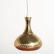 Brass pendant lamp by Scandi-Lamp, 1960s/70s