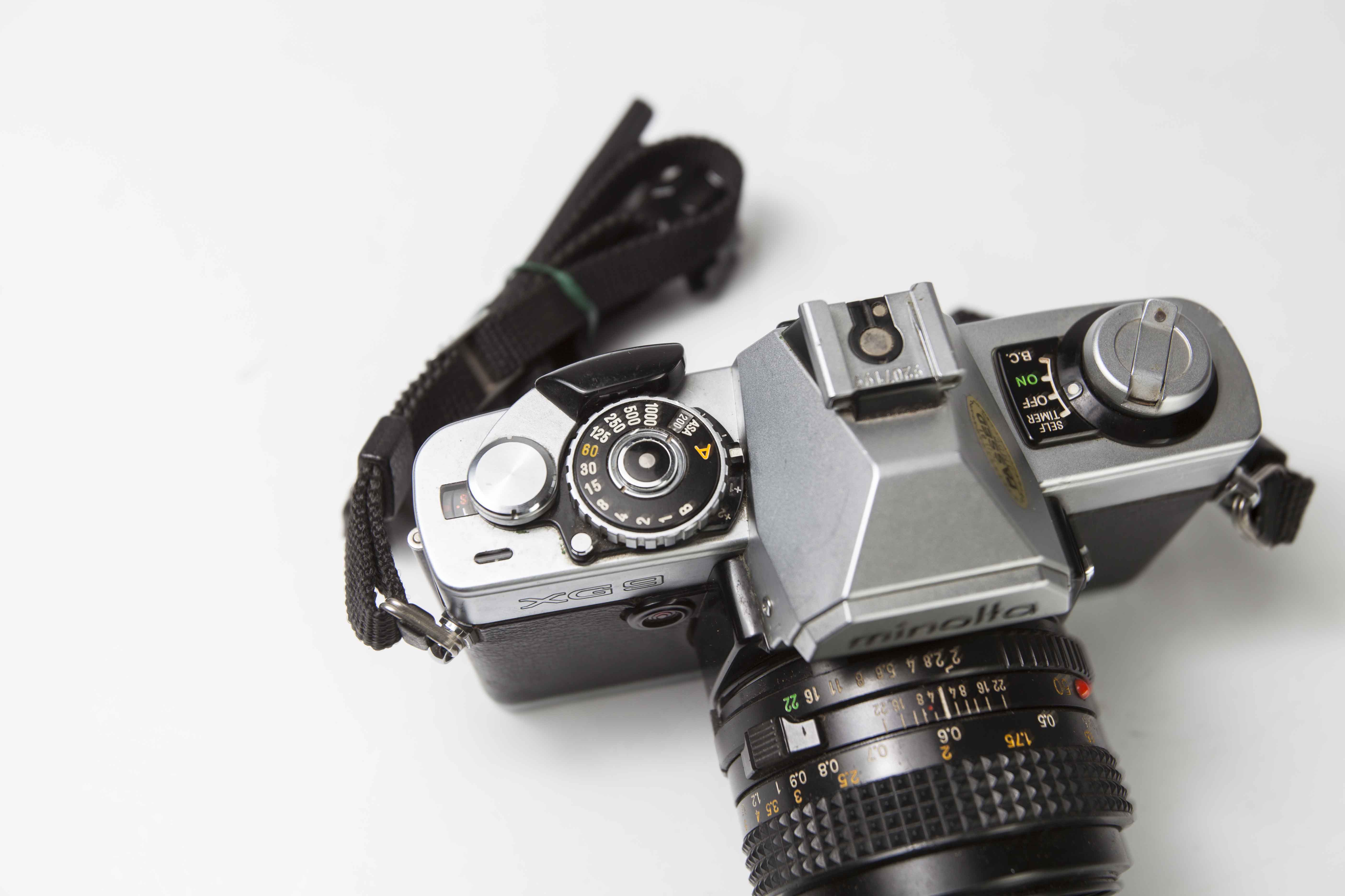 Minolta XG9 Silver 1979 Cleaned